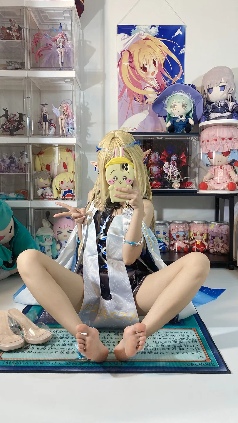 白栎Shirly - No.006 鸣潮·卡提希雅 [66P,8V-1.17GB] tg@simisebaisi 【丝足阁】050.webp